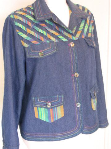Butterick Classics--jeans jacket 4741 pattern review by Debra H