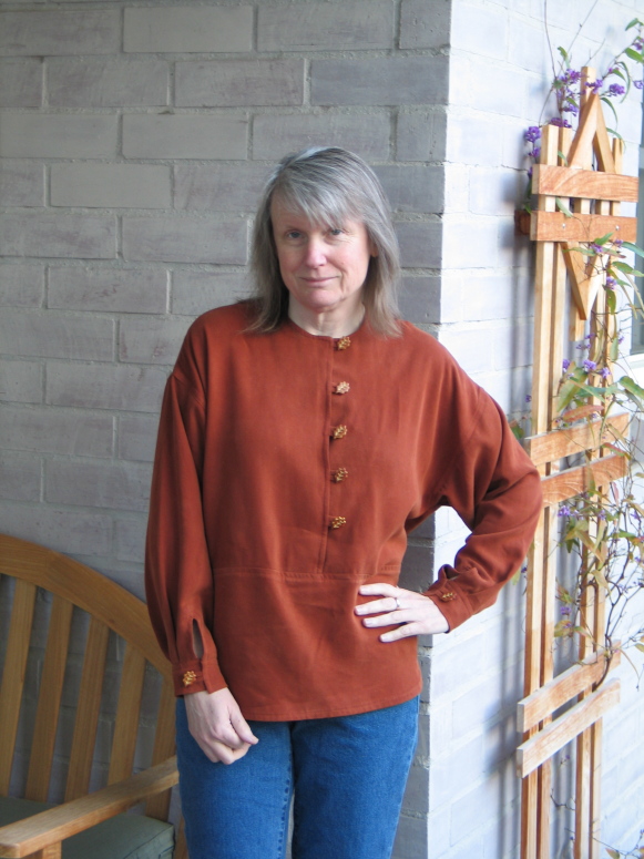 Design and Sew A Poet's Shirt 334 pattern review by kathyw