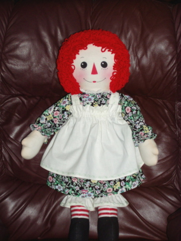 free raggedy ann doll pattern
